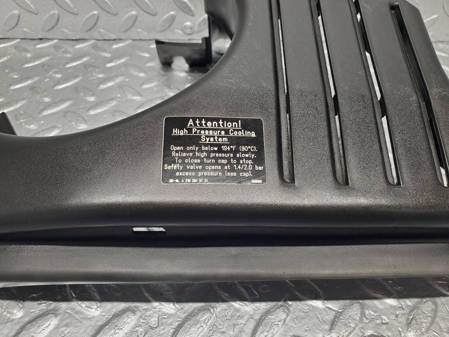 46739 Mercedes-Benz R129 320SL Coupe Engine Bay Cover Right Side 1298201878