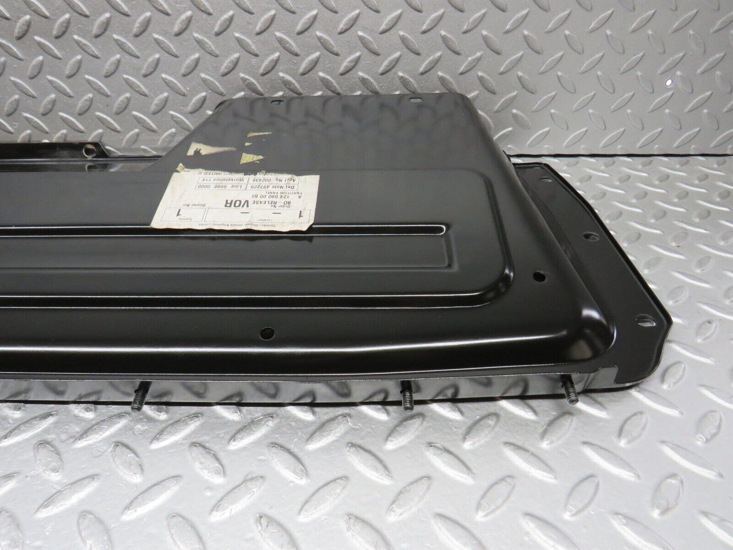 37888 Mercedes-Benz A124 320E Cabriolet Soft Top Cover Trunk Panel 1246900065