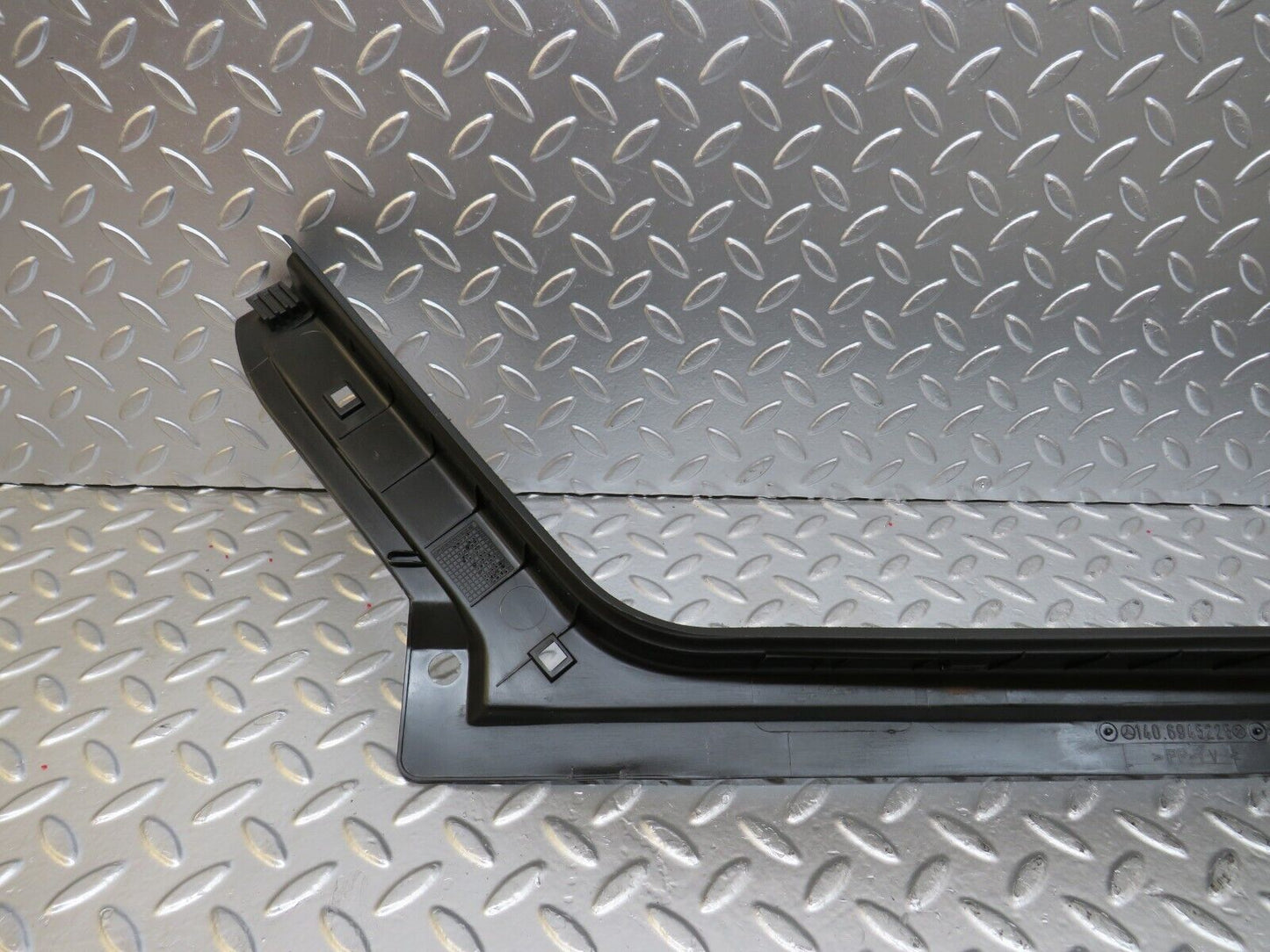 24742 Mercedes-Benz W140 S320 Trunk Lock Cover Trim 1406945225