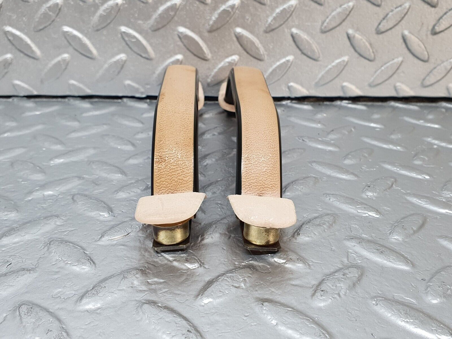 43037 Mercedes-Benz R107 Hardtop Interior Roof Grab Handle Pair