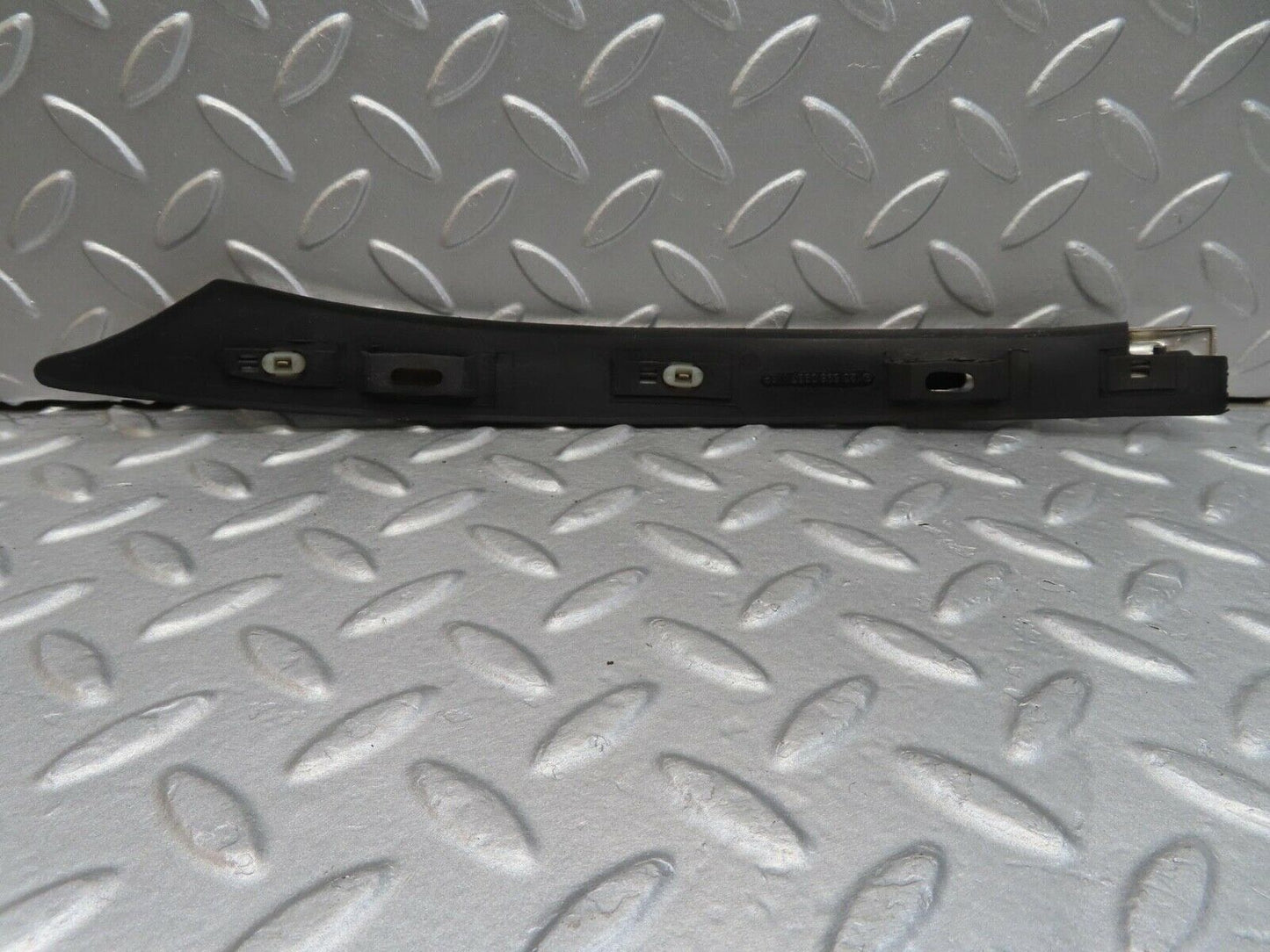 15944 Mercedes-Benz W123 280E C Pillar Exterior Trim Left Side 1236980997