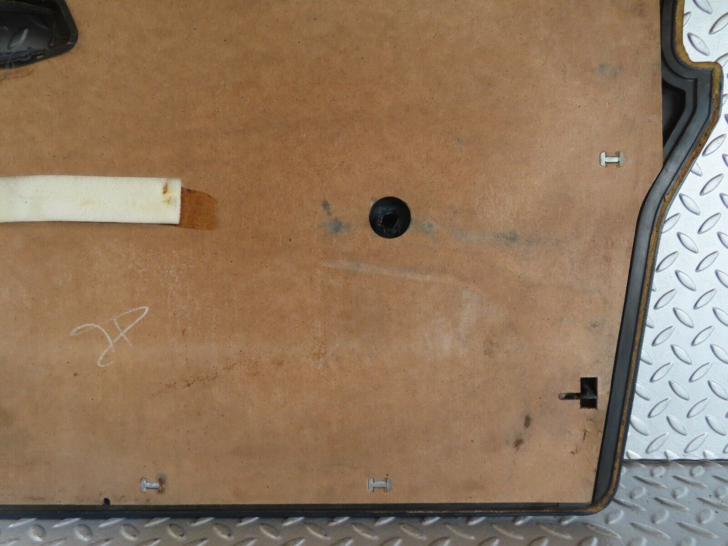17739 Mercedes-Benz W116 450SEL Front Left Door Card Blue