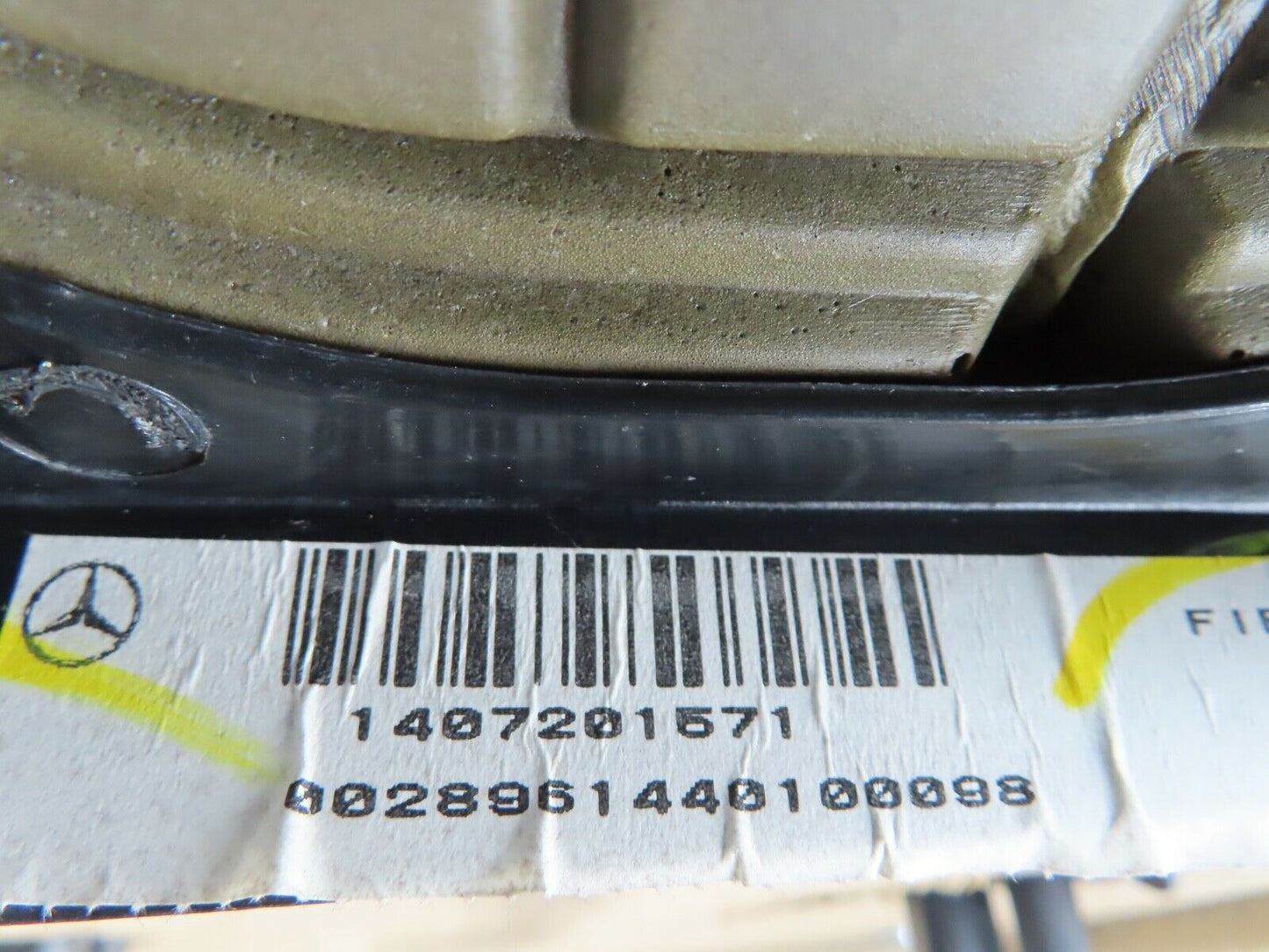 19487 Mercedes-Benz C140 CL420 Coupe Left Door Card Black 1407201571
