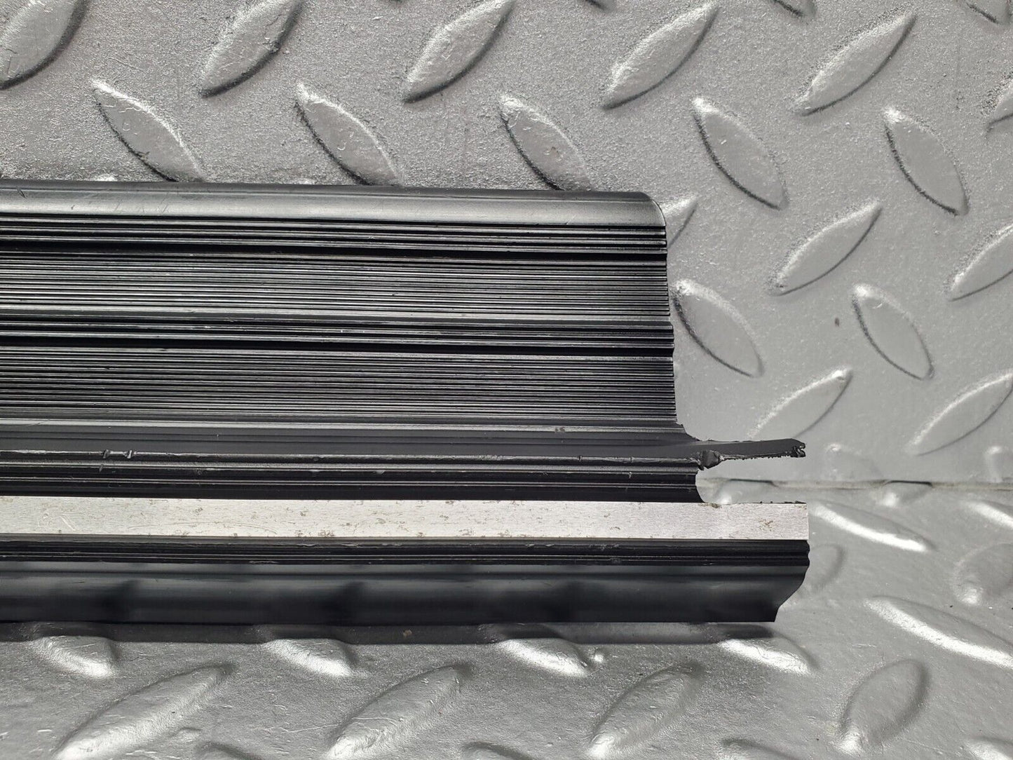 46329 Mercedes-Benz C123 280CE Coupe Door Sill Trim Black Right Side