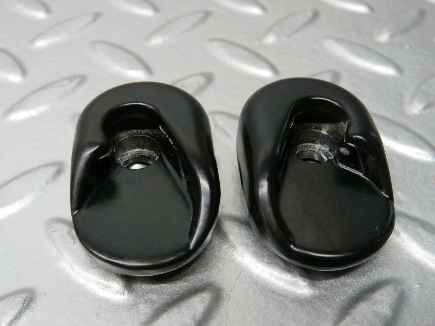24309 Mercedes-Benz S124 220TE Trunk Cover Holder Set 1248681014 1248680914
