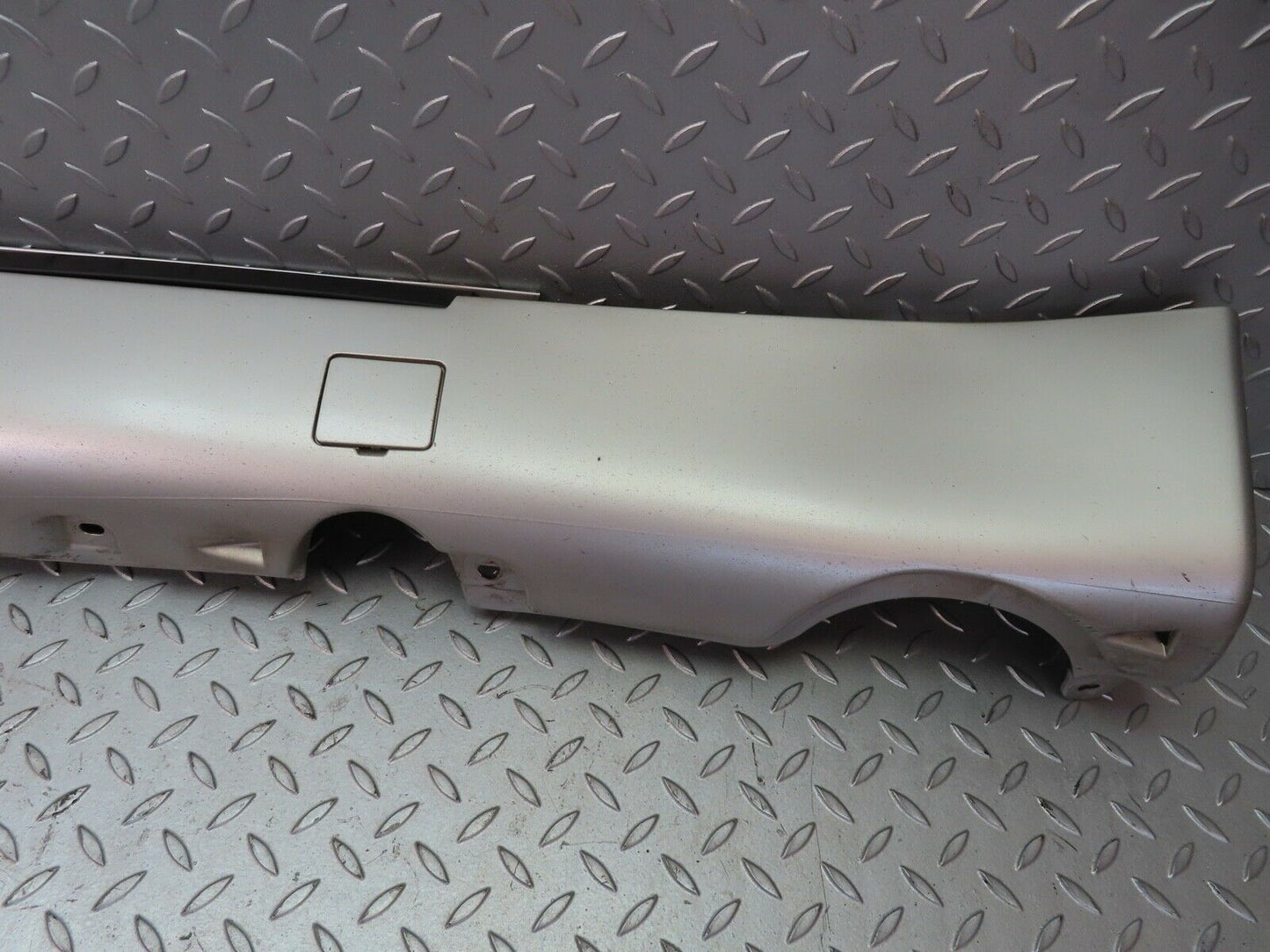 19749 Mercedes-Benz C140 CL420 Coupe Side Skirt Right Side Silver 1406901640