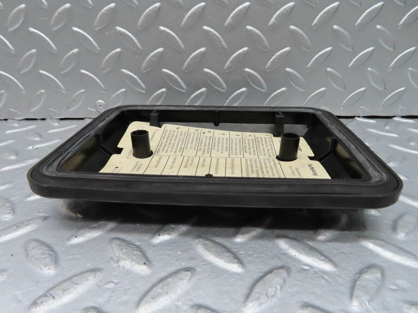 16049 Mercedes-Benz W123 280E Fuse Box Cover Lid 1235400082