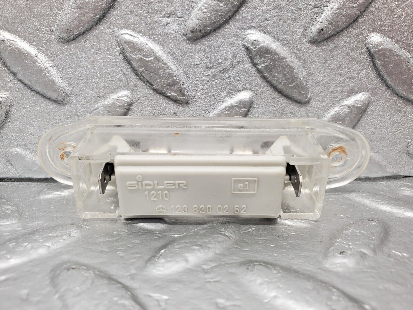 46462 Mercedes-Benz C123 280CE Coupe Number Plate Light 2x 1238200262