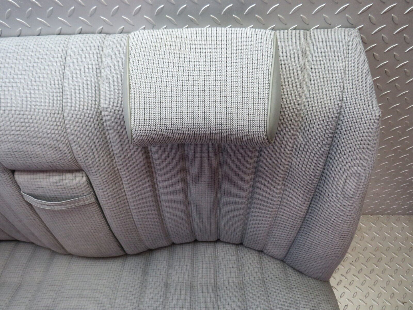 33561 Mercedes-Benz W201 190E 2.0L Rear Seat Grey 2019200450 2019200330