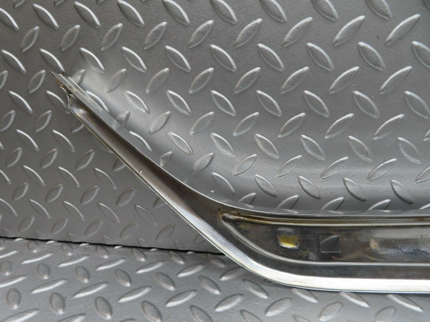 14314 Mercedes-Benz W116 350SE A Pillar Chrome Moulding Trim Right Side