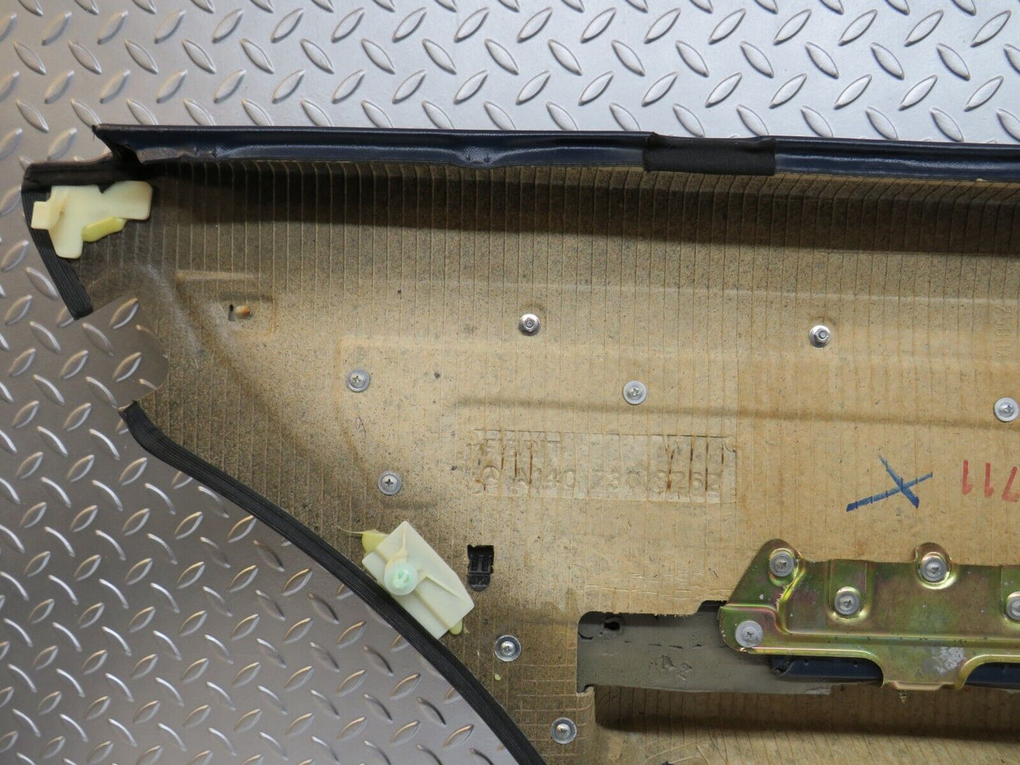 24637 Mercedes-Benz W140 SEL320 LWB Rear Right Door Card Blue