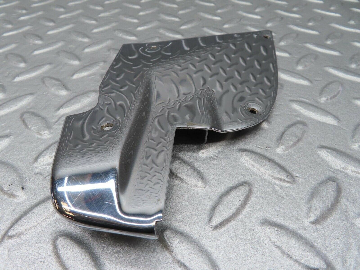 13974 Mercedes-Benz C107 280SLC B Pillar Chrome Cover Plate Right Side