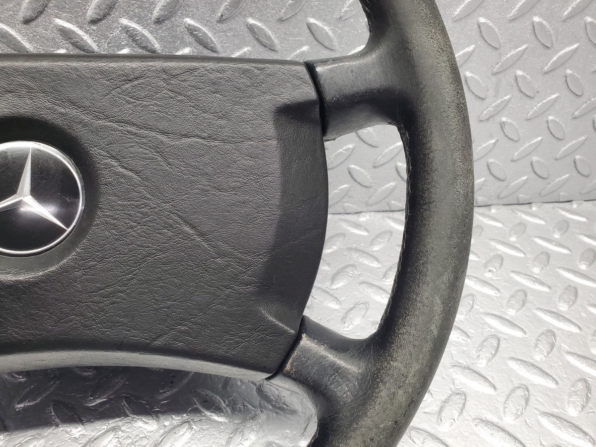 W201 Baby Benz leather steering wheel used OEM