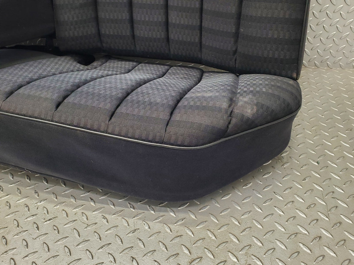 W201 Baby Benz rear seat black used OEM