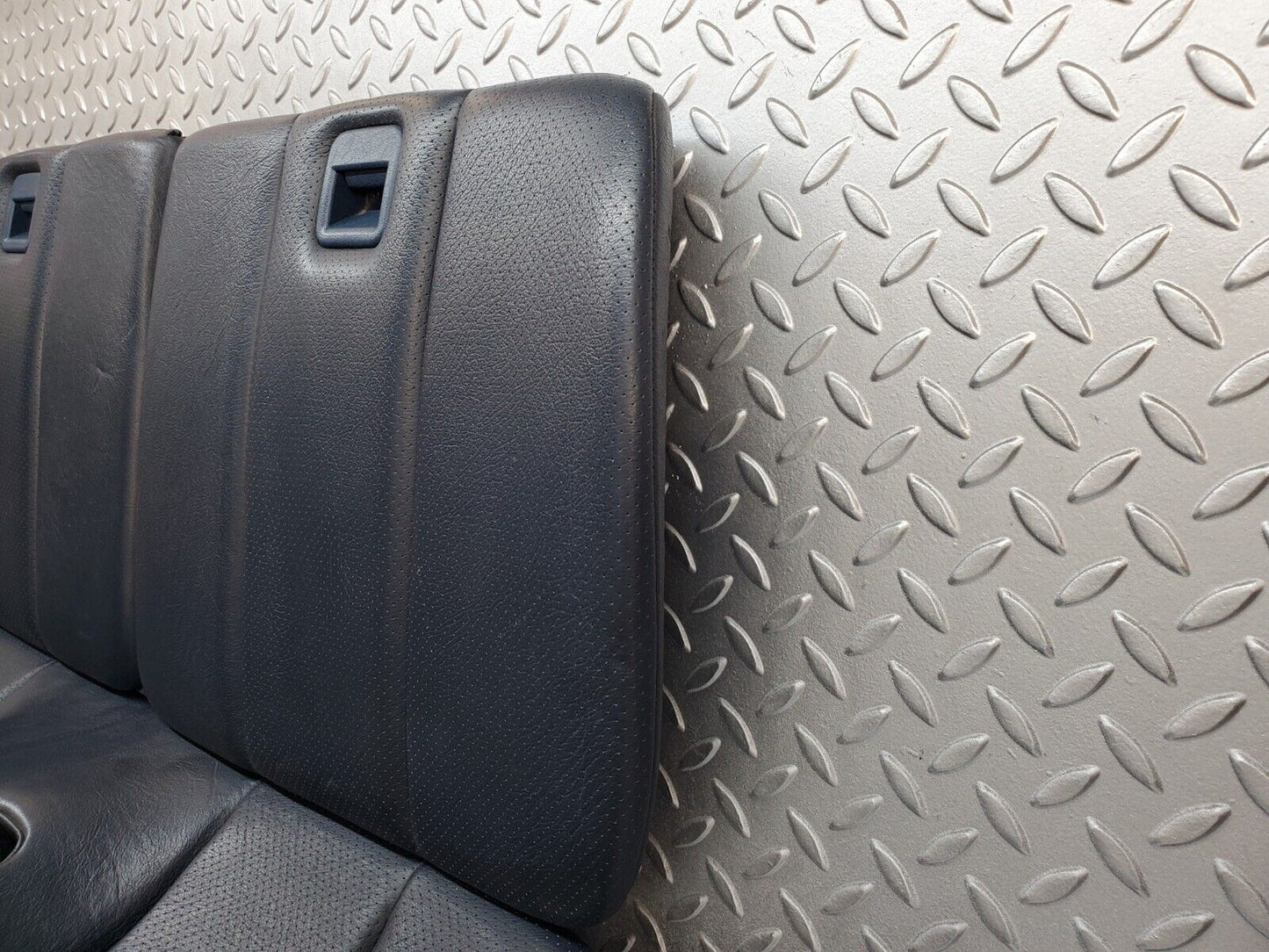 45156 Mercedes-Benz R129 300SL Coupe Rear Seat Set Blue Leather 1299220001