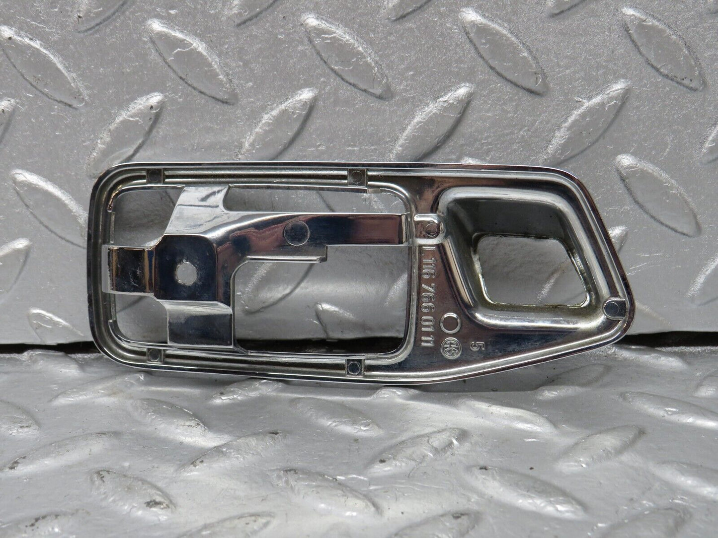 40598 Mercedes-Benz W123 300D Chrome Frame For Door Opener Left 1167660111
