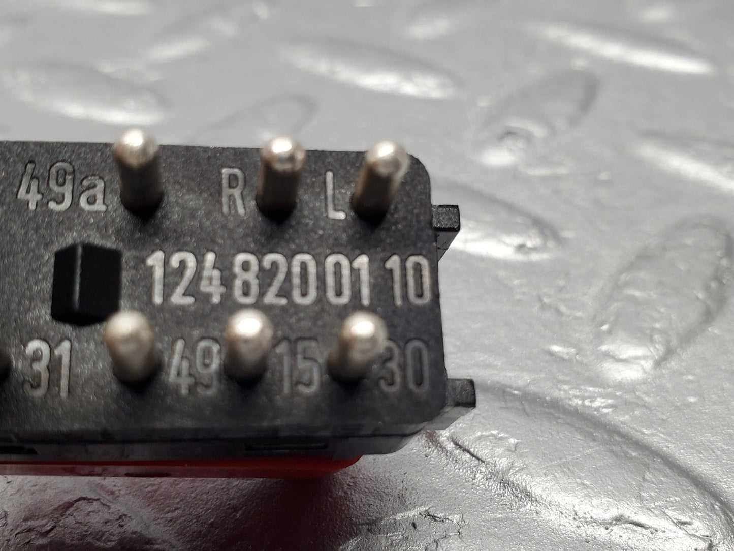 W201 Baby Benz hazard warning light switch used OEM