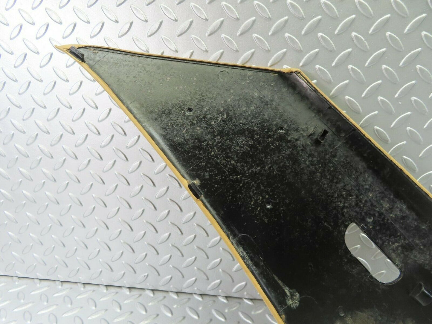 10782 Mercedes-Benz W123 230E C Pillar Cover Panel Left Palomino 1236900325