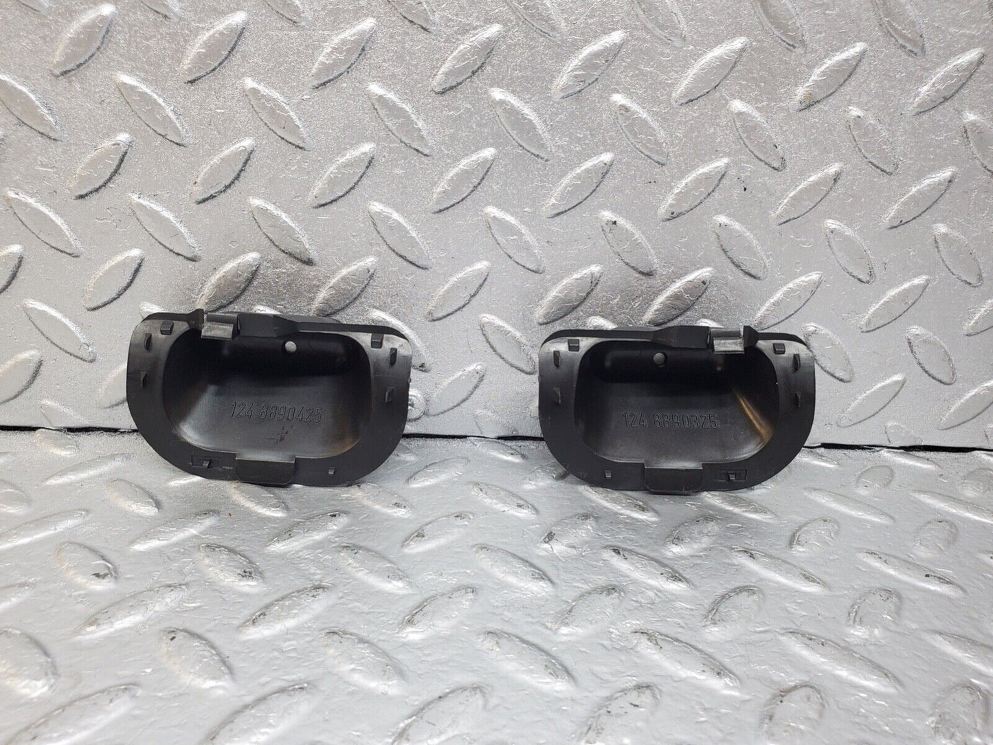 44632 Mercedes-Benz W124 220E Washer Nozzle Cover Pair 1248890325 1248830425