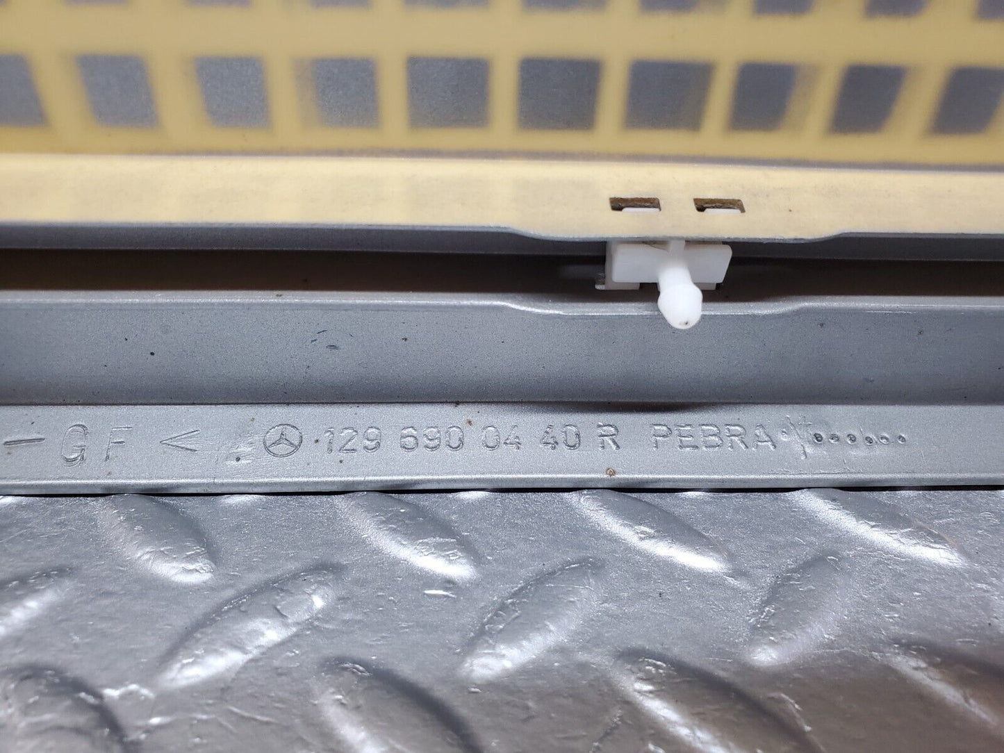 44927 Mercedes-Benz R129 300SL Coupe Left Door Lower Moulding Trim 1296900340