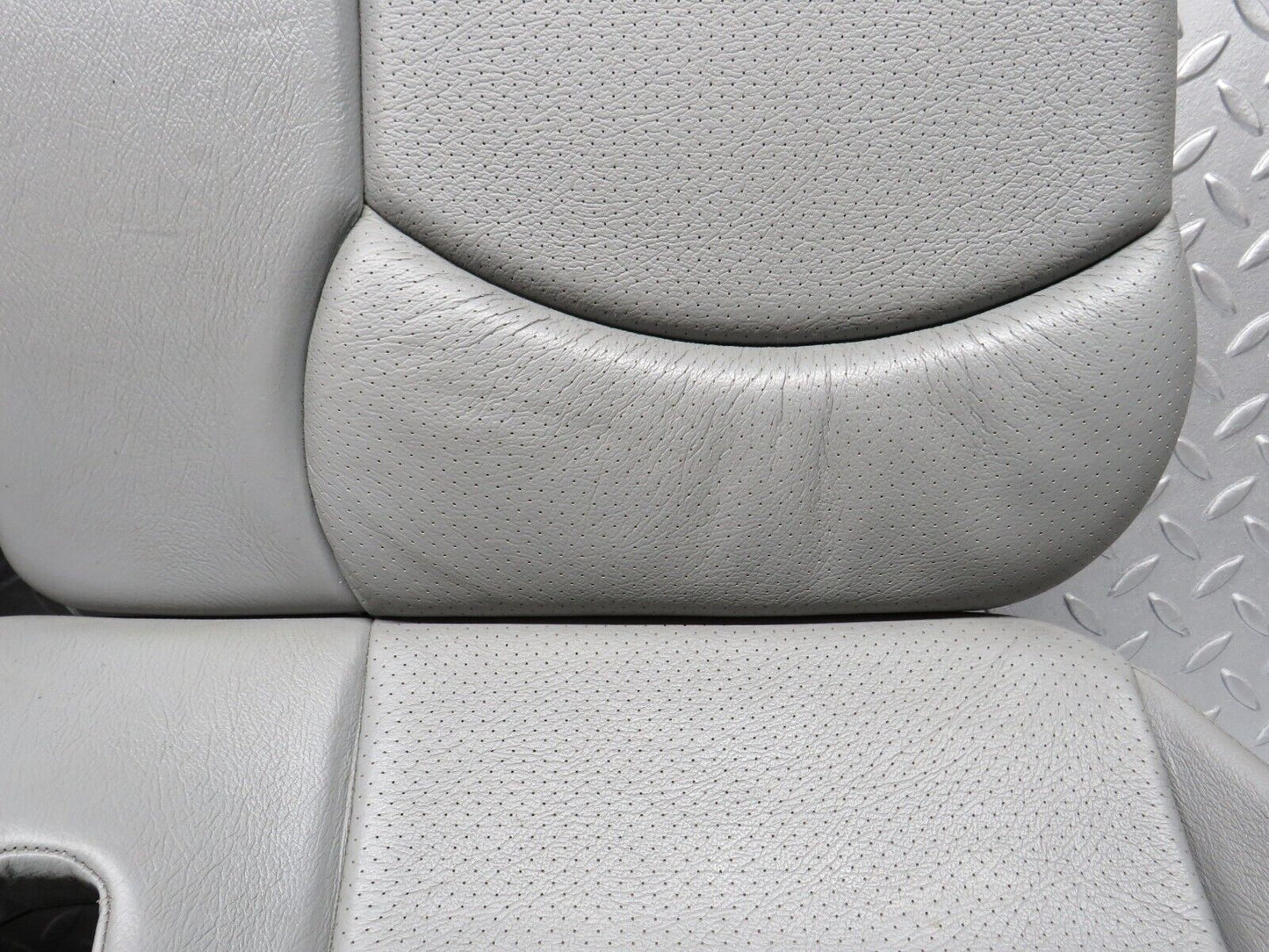 39810 Mercedes-Benz R129 320SL Coupe Rear Seat Grey Leather 1299220101 129920021
