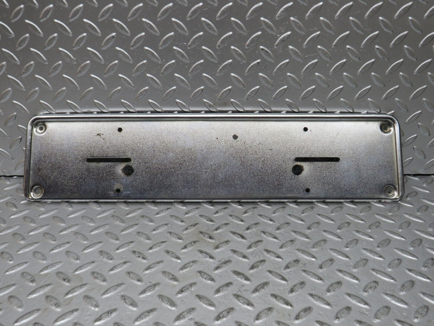 27626 Mercedes-Benz S124 300TE Wagon Rear number Plate Holder Chrome