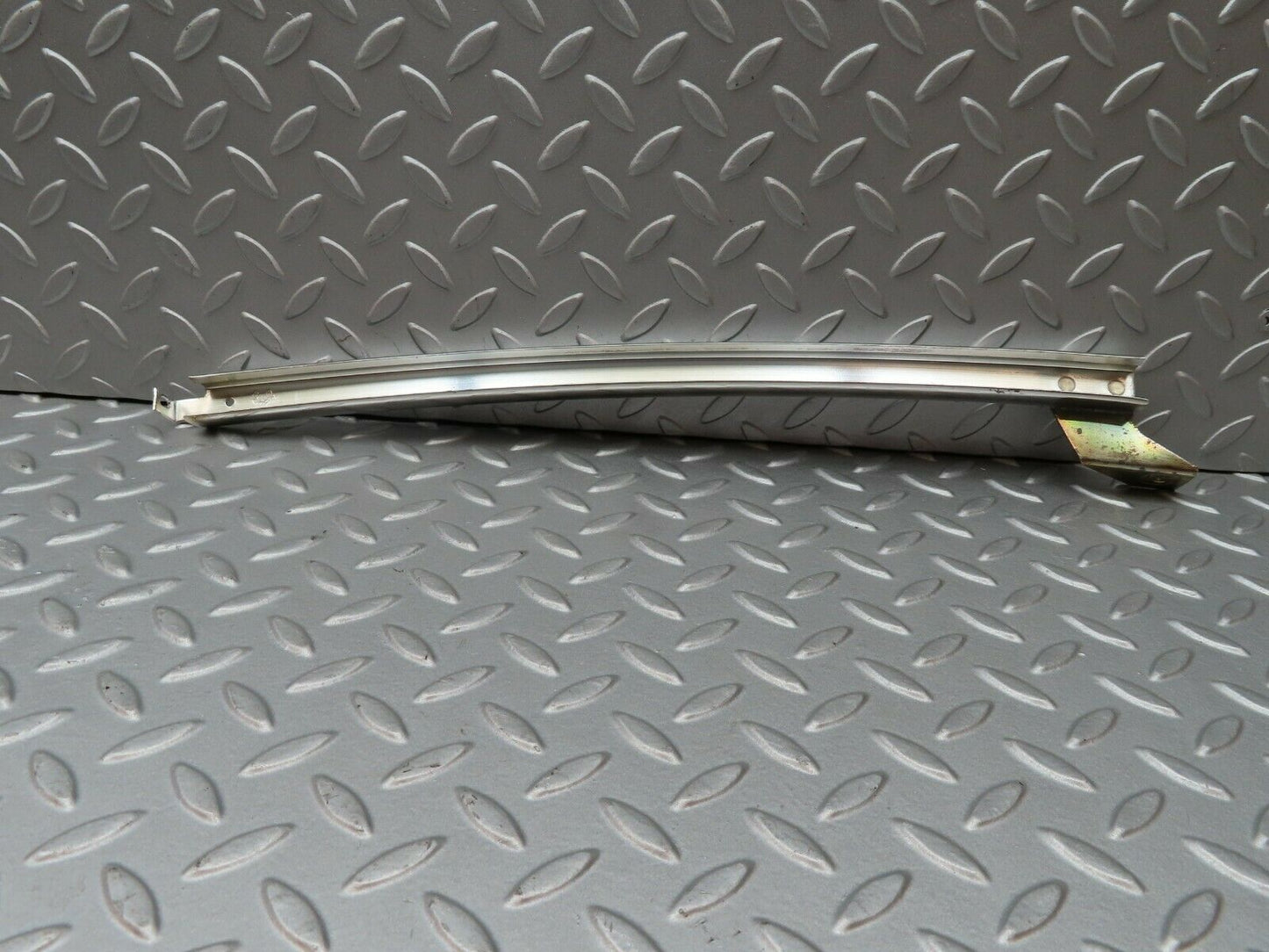 4298 Mercedes-Benz W123 230E Rear Left Chrome Window Channel