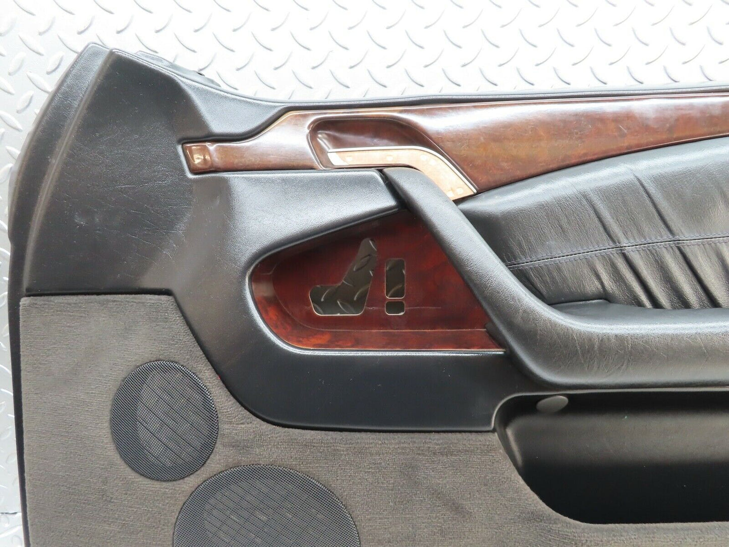 19486 Mercedes-Benz C140 CL420 Coupe Right Door Card Black 1407201671