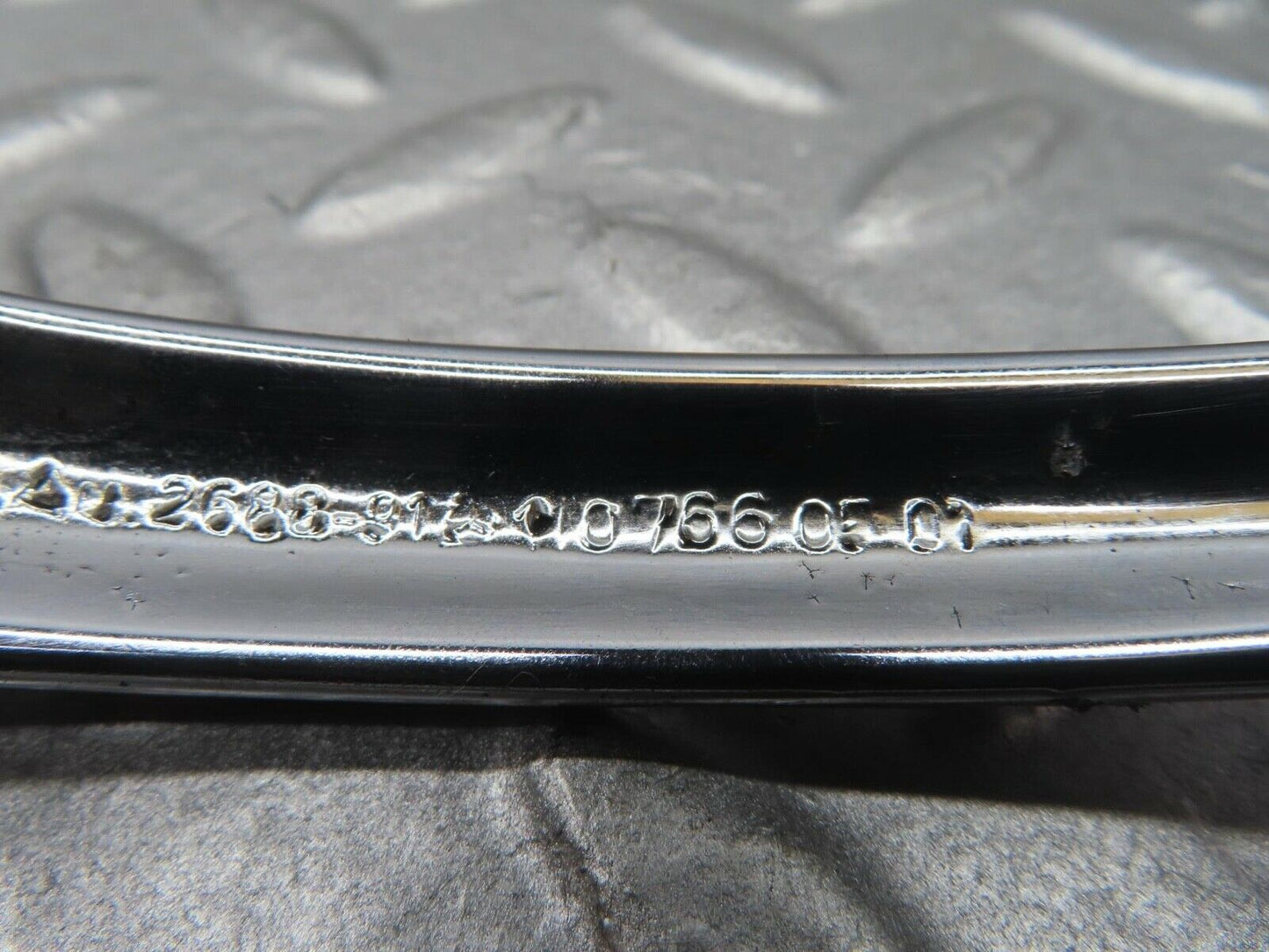 12949 Mercedes-Benz W111 220SE Chrome Door Handle Rear Right 1107660501