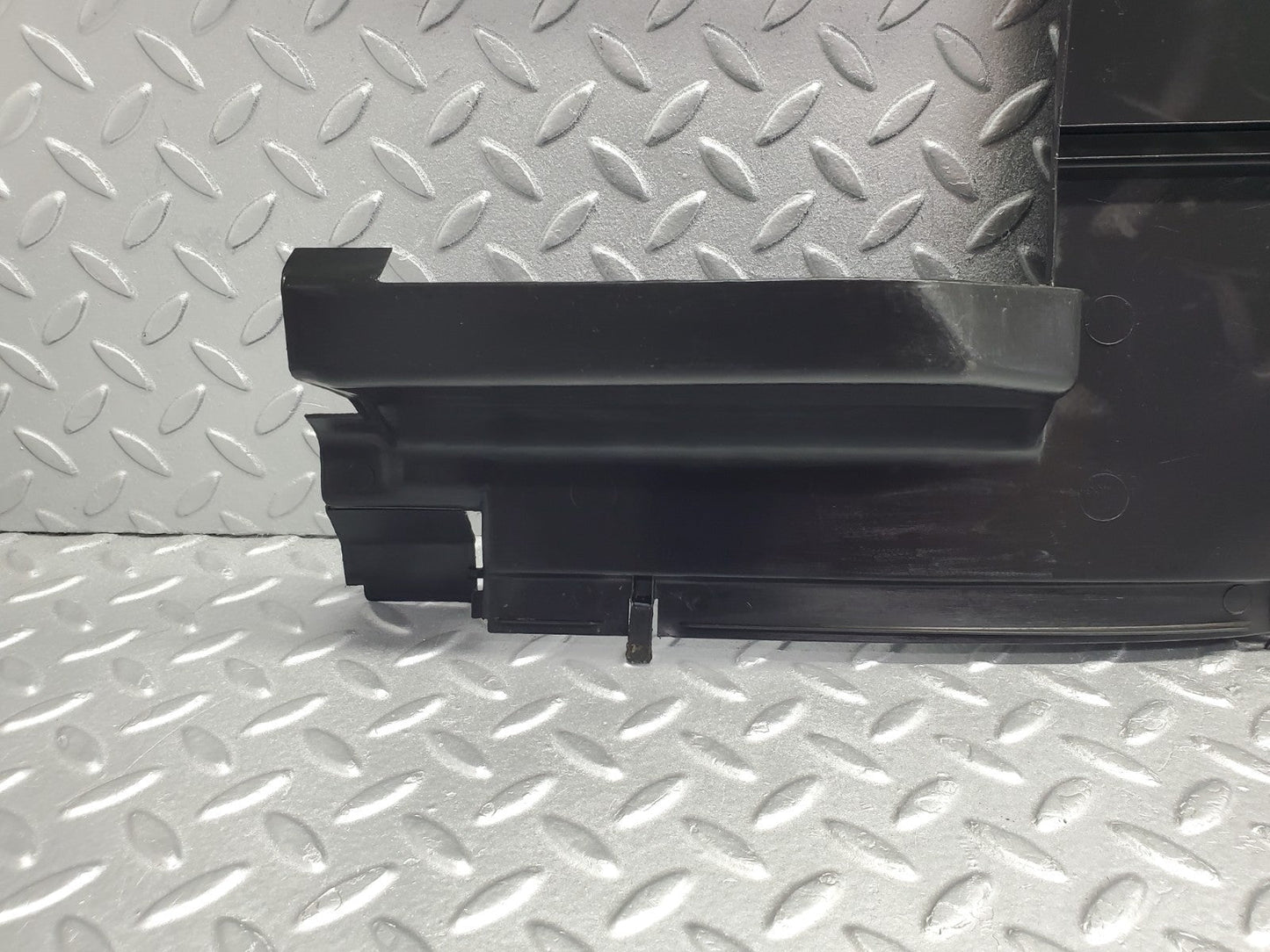 W201 Baby Benz trunk lock trim panel used OEM