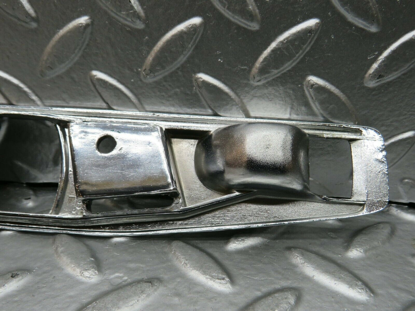 22748 Mercedes-Benz C107 450SL Interior Door Handle Chrome Surround Left Side