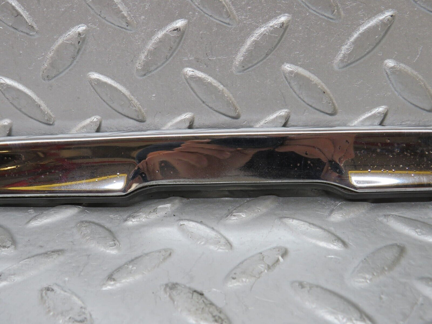 35490 Mercedes-Benz R107 280SL Trunk Chrome Handle Moulding 1077580202