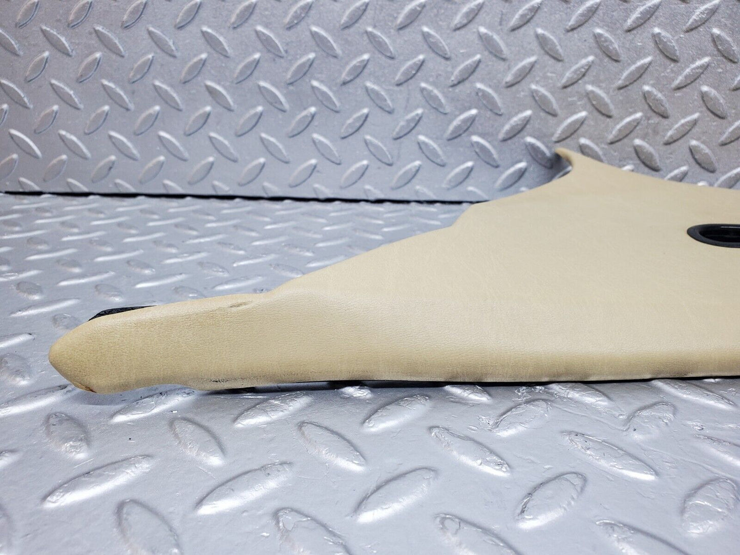 44314 Mercedes-Benz W123 280E C Pillar Cover Panel Right Side Beige 1236900425