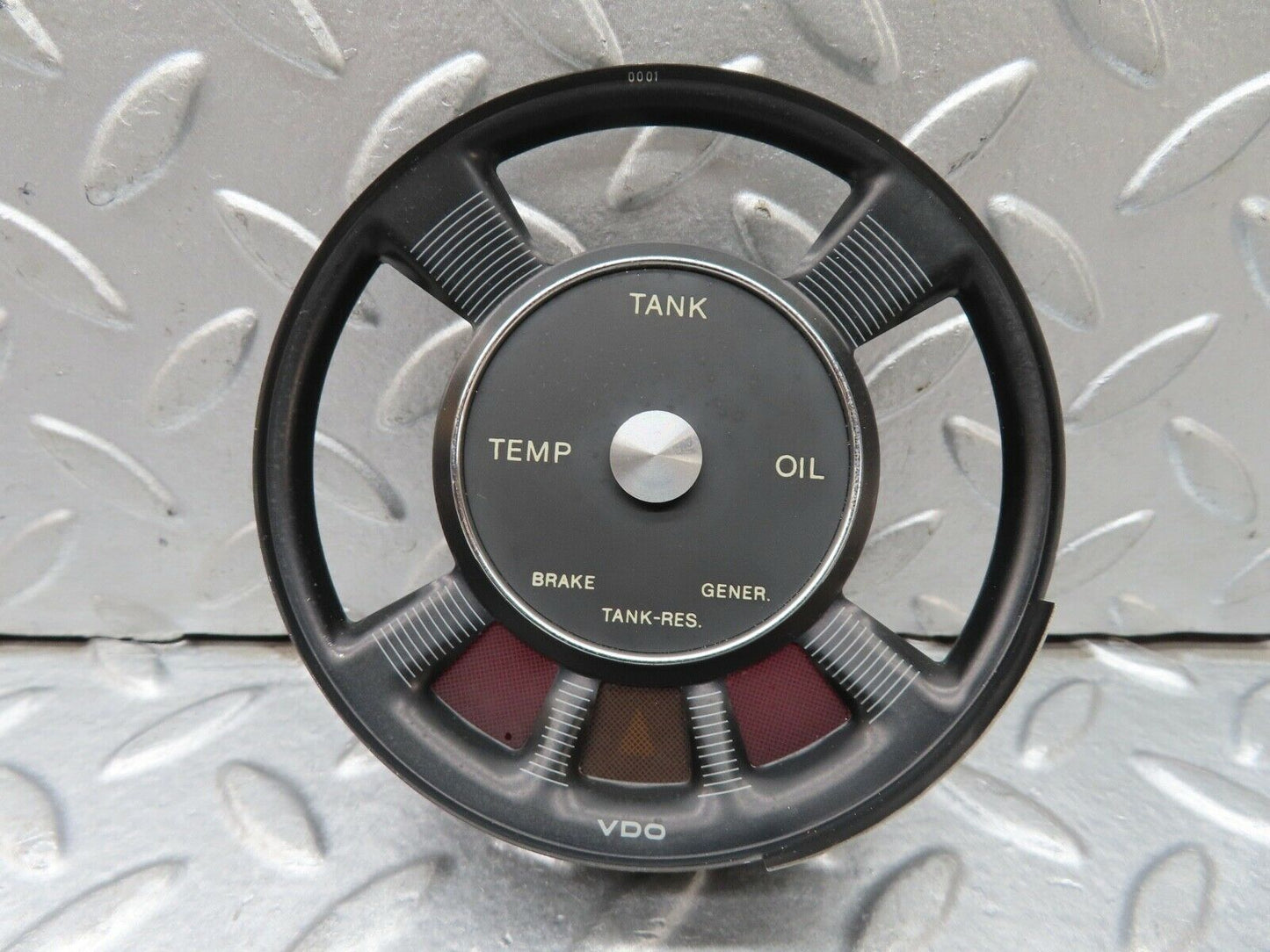 18331 Mercedes-Benz W115 Temperature Fuel Oil Gauge Instrument Surround