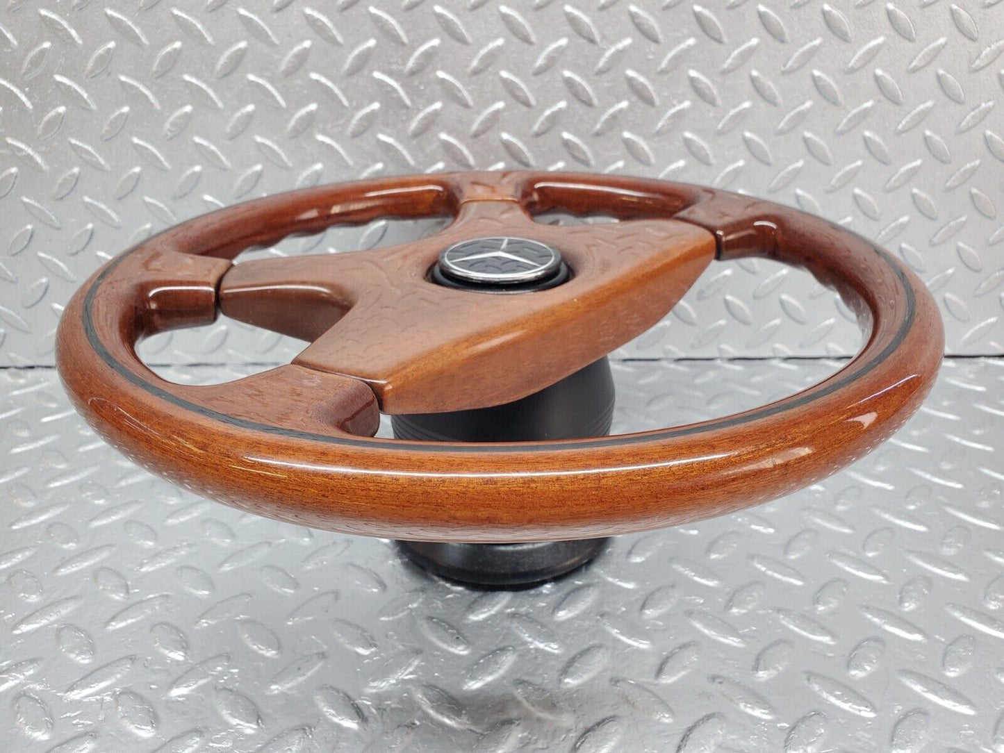 45710 Mercedes-Benz W126 420SE Steering Wheel Wood Finish DBA