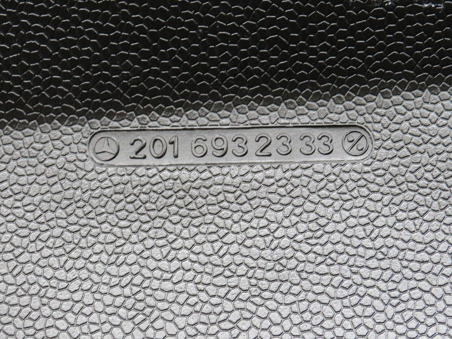 38754 Mercedes-Benz W201 190E 2.6L Trunk Cover Panel Left Side 2016932333