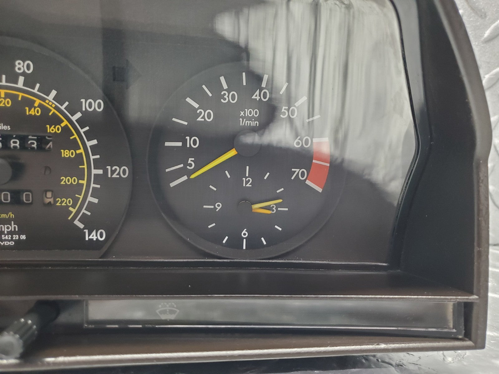 W201 Baby Benz instrument cluster used OEM