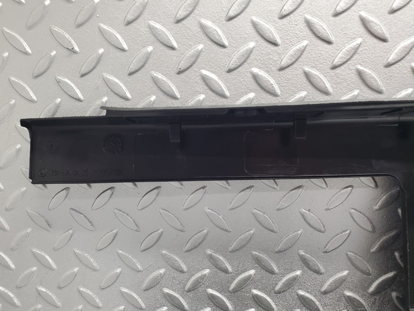 W201 Baby Benz trunk lock trim panel used OEM