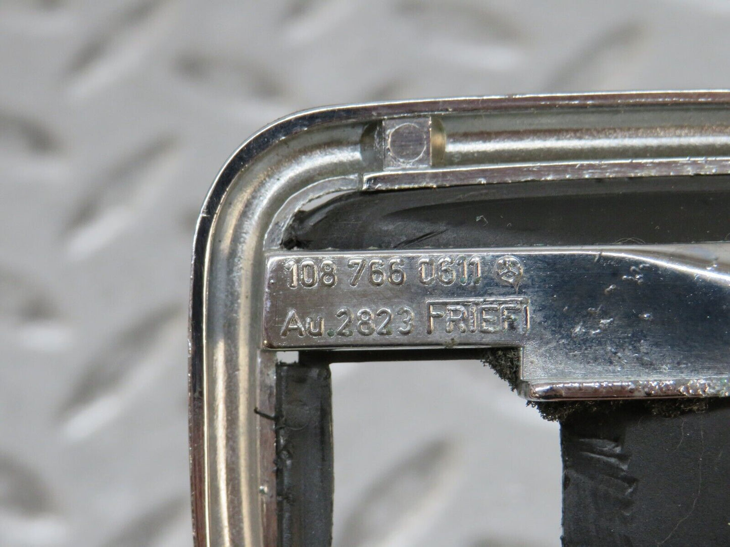 28809 Mercedes-Benz W123 230E Chrome Frame For Door Opener Right 1087660611