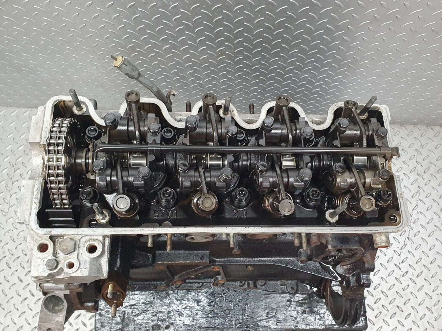 41734 Mercedes-Benz W124 200E Complete Engine 102.922 80.000 Miles 1020112601