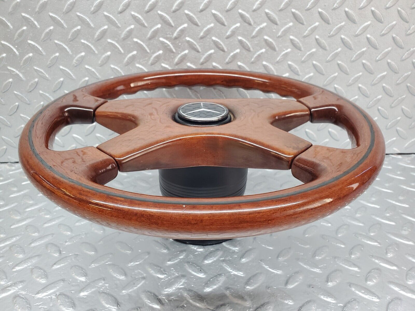 45710 Mercedes-Benz W126 420SE Steering Wheel Wood Finish DBA