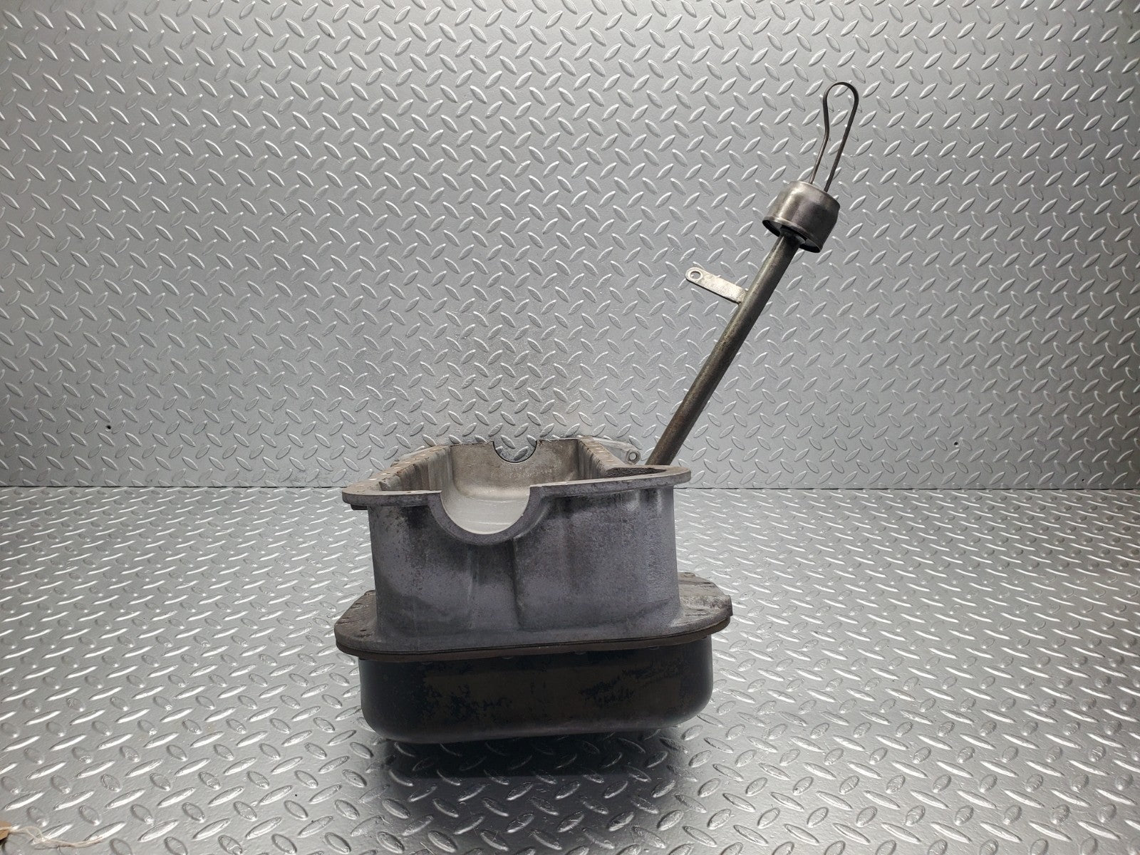 W112 oil pan oil sump dipstick used OEM
