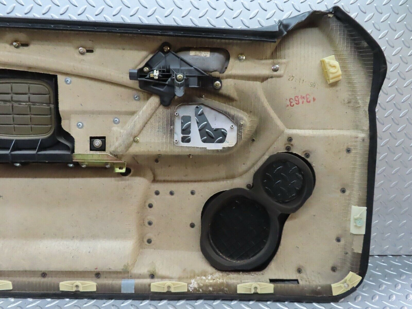 19486 Mercedes-Benz C140 CL420 Coupe Right Door Card Black 1407201671
