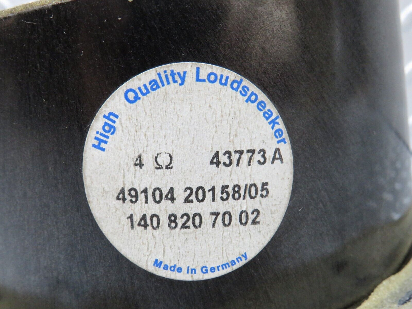 35331 Mercedes-Benz W140 Rear Loudspeaker 1408207002