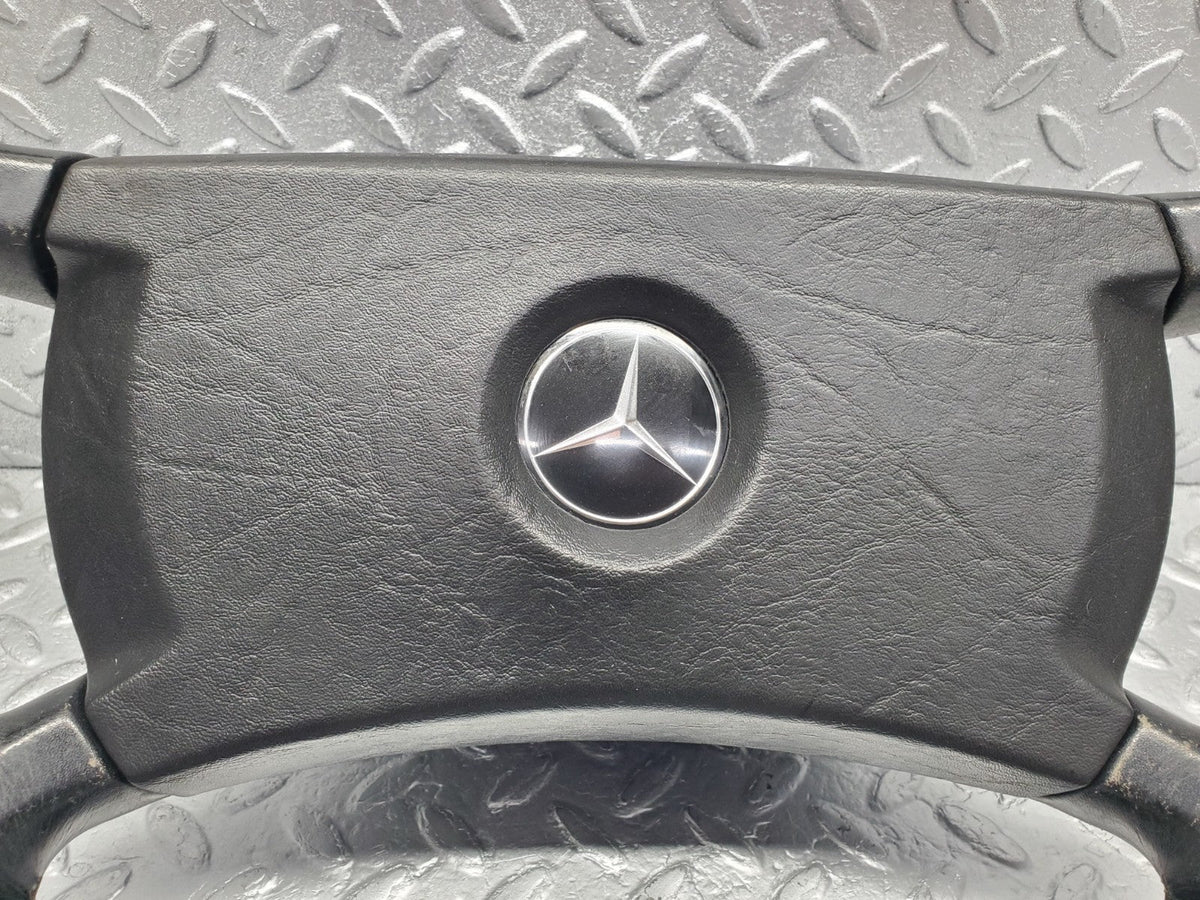 W201 Baby Benz leather steering wheel used OEM