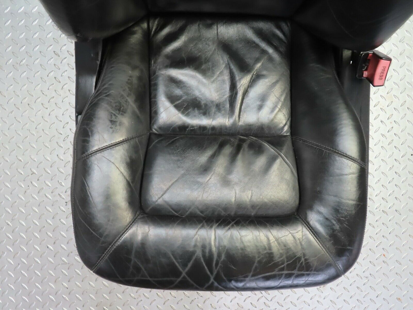 19410 Mercedes-Benz C140 CL420 Coupe Front Right Seat Black Leather