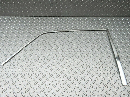 3739 Mercedes-Benz S123 200T Wagon Door Chrome Window Frame Front Left
