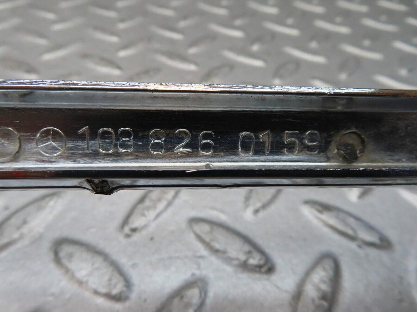 12339 Mercedes-Benz W108 Tail Light Chrome Frame Left 1088260159