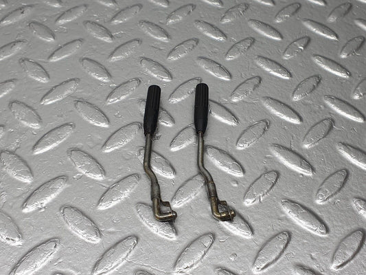 41294 Mercedes-Benz W126 300SE Front Door Lock Knob Pair