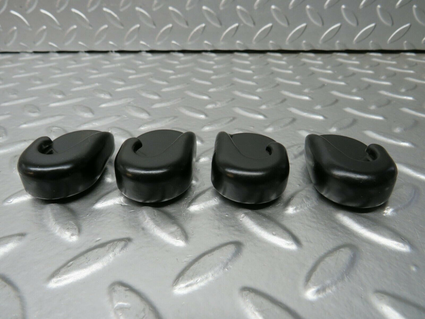 24309 Mercedes-Benz S124 220TE Trunk Cover Holder Set 1248681014 1248680914